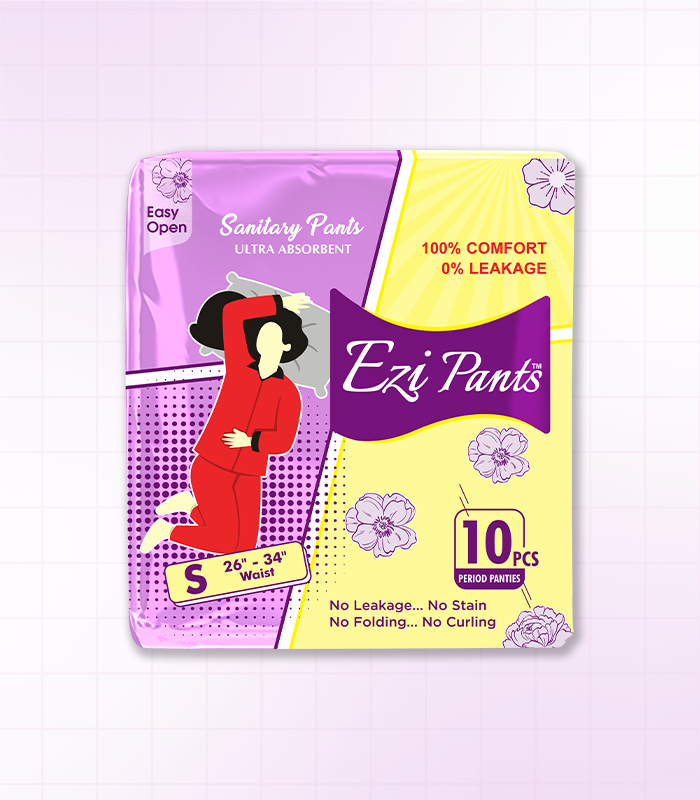Ezi-Pants Sanitary Pants Ultra Absorbent Protection upto 12 hours