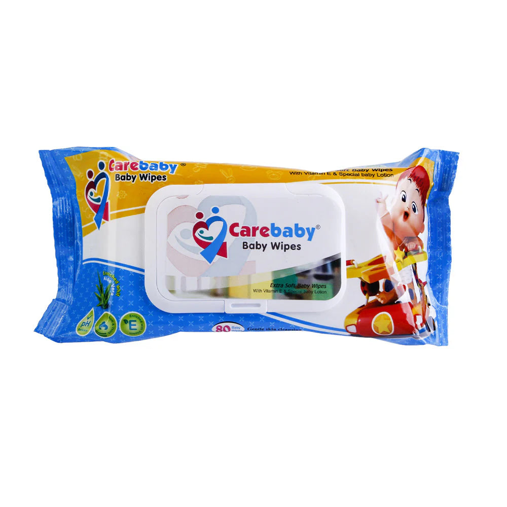 Carebaby Baby Wipes – 80 Sheets