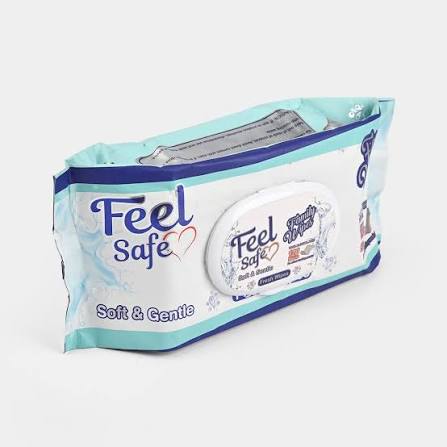Feel Safe Fresh Wipes – 120 Sheets (Soft &amp; Gentle)